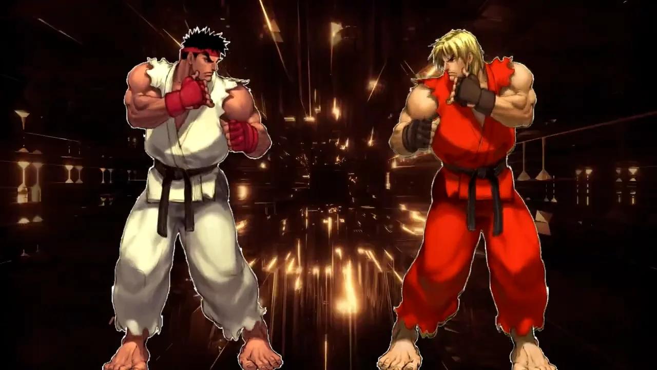 Ryu vs Ken - Street Fighter - Impact Mugen