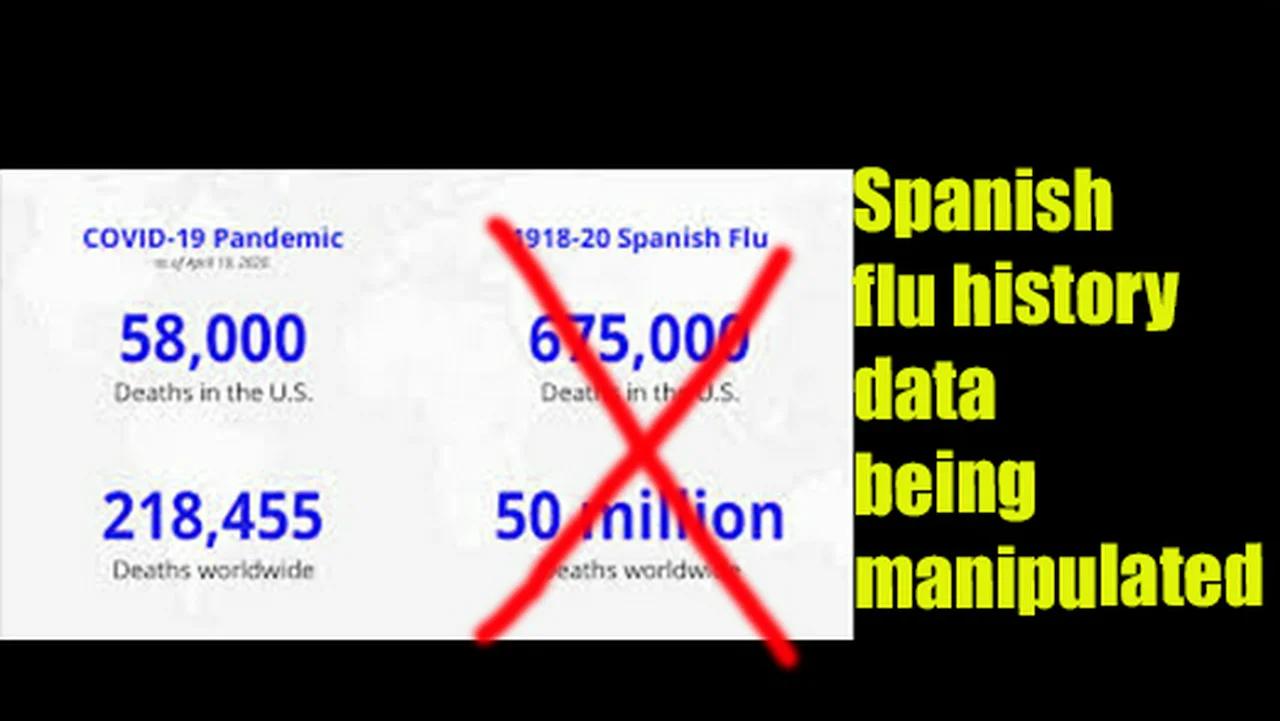 Lies we are being told Spanish flu