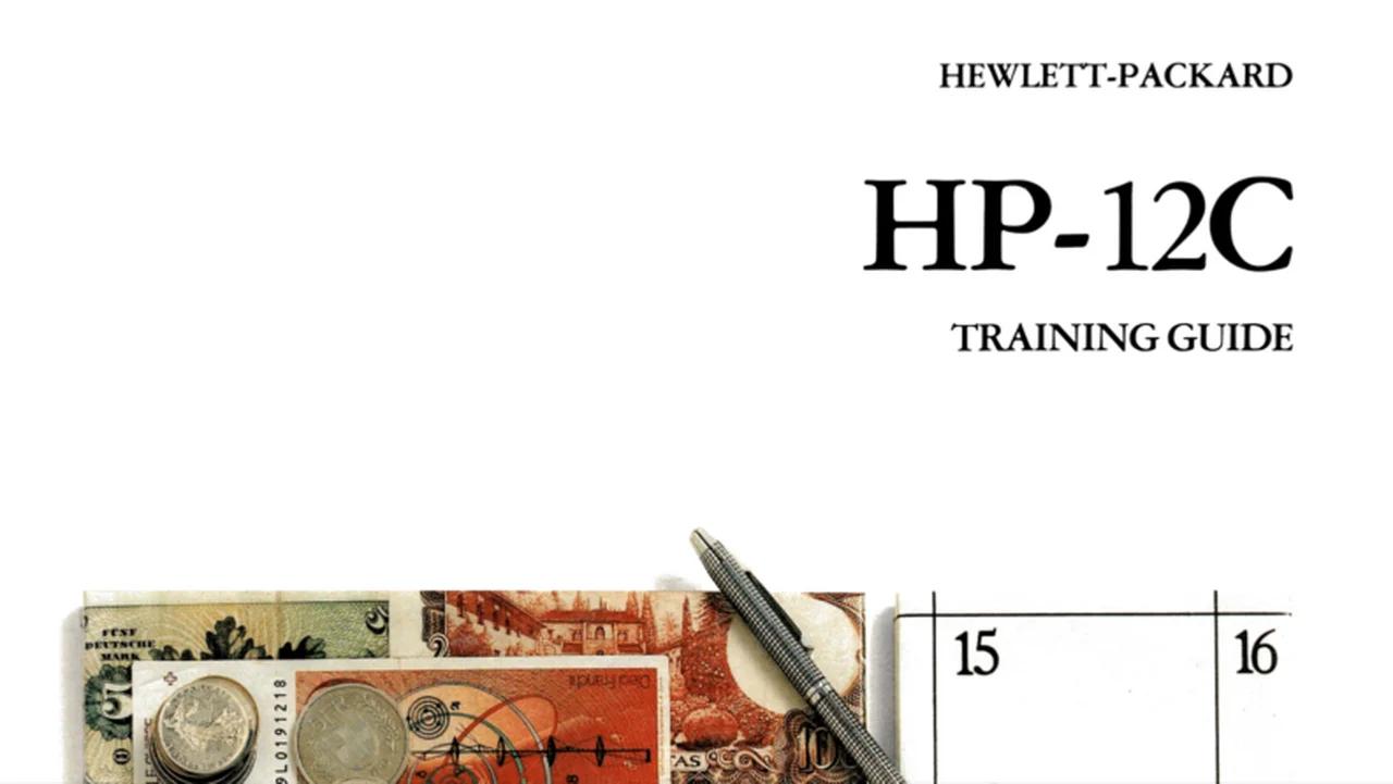 HP 12C Training Guide