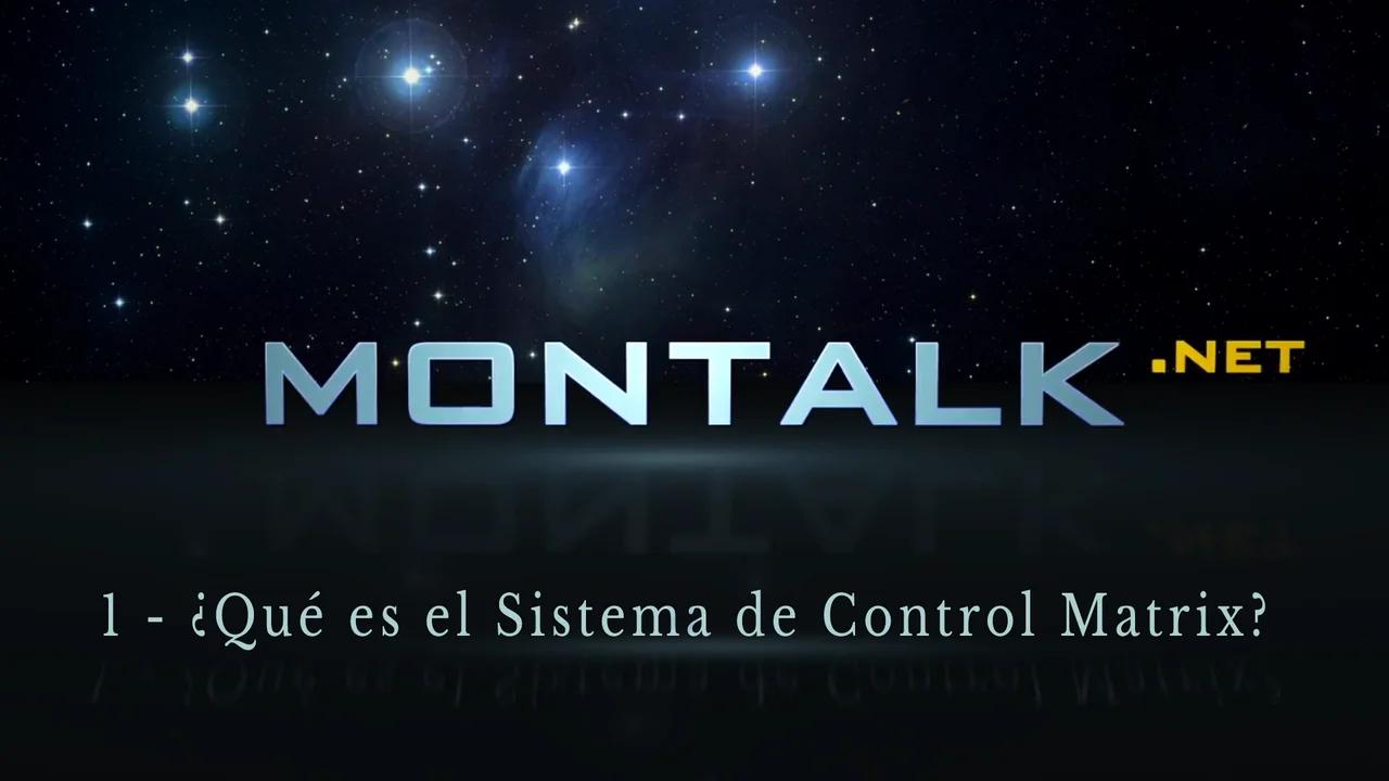 1. What is the Matrix Control System? (¿Qué es el Sistema de Control ...