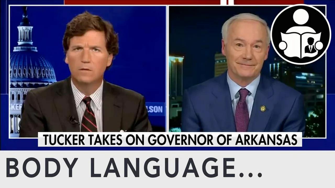 Body Language - Arkansas Governor, Gender Reassignment Bill