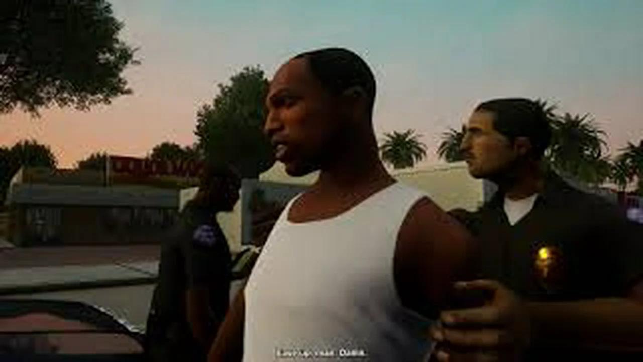 GTA San Andreas The Definitive Edition - Episode 1 - Gameplay - Getting ...