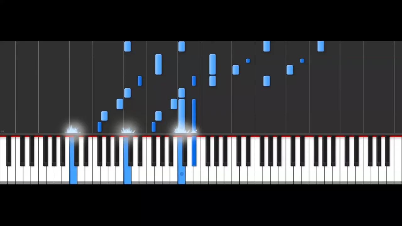 Sailor Moon - Moonlight Densetsu Piano Tutorial Synthesia