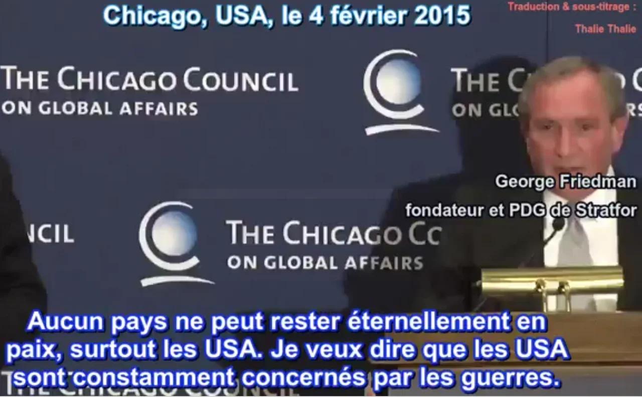 George Friedman Speech On Chicago Council About The Usa S Goals In