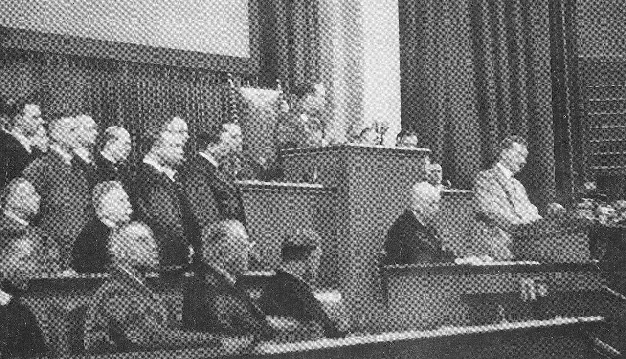 Samstag, 14.10.1933 Unser Adolf Hitler Über den Völkerbund