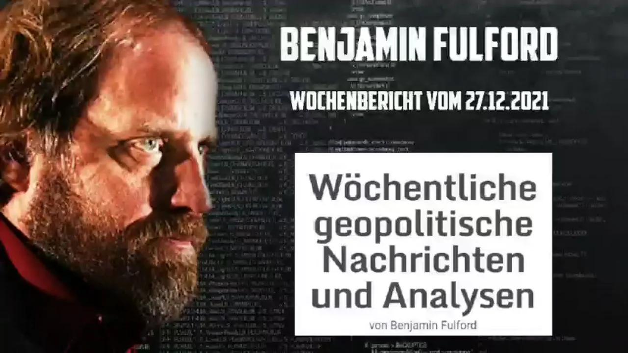 Benjamin Fulford: Wochenbericht vom 27.12.2021 Mafia-Attentäter tauchen in Rom
                auf, um den Mord an Papst Franziskus zu rächen