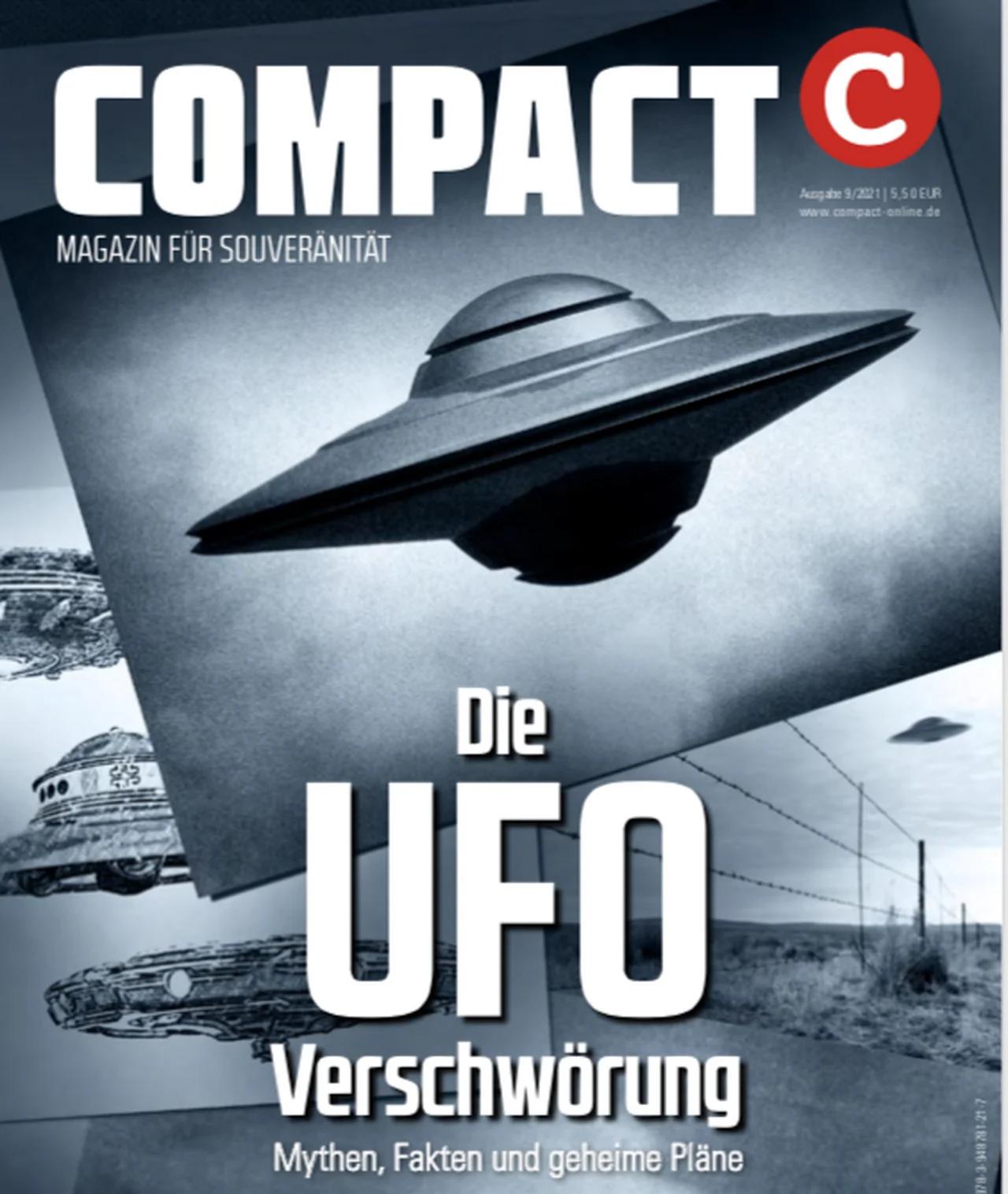 Die Ufo-Verschwörung -Heftkritk Compact 9/21