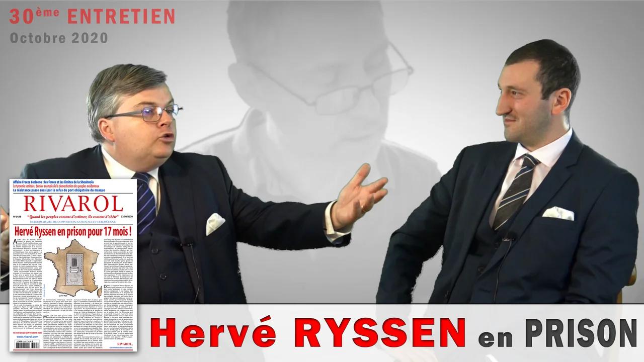 Hervé RYSSEN en prison : la liberté d'expression à géométrie variable ...