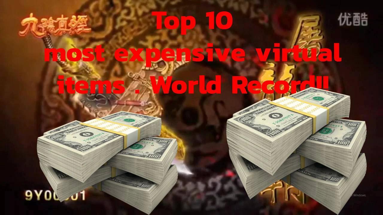 Top 10 Most Expensive Virtual Item ever sold