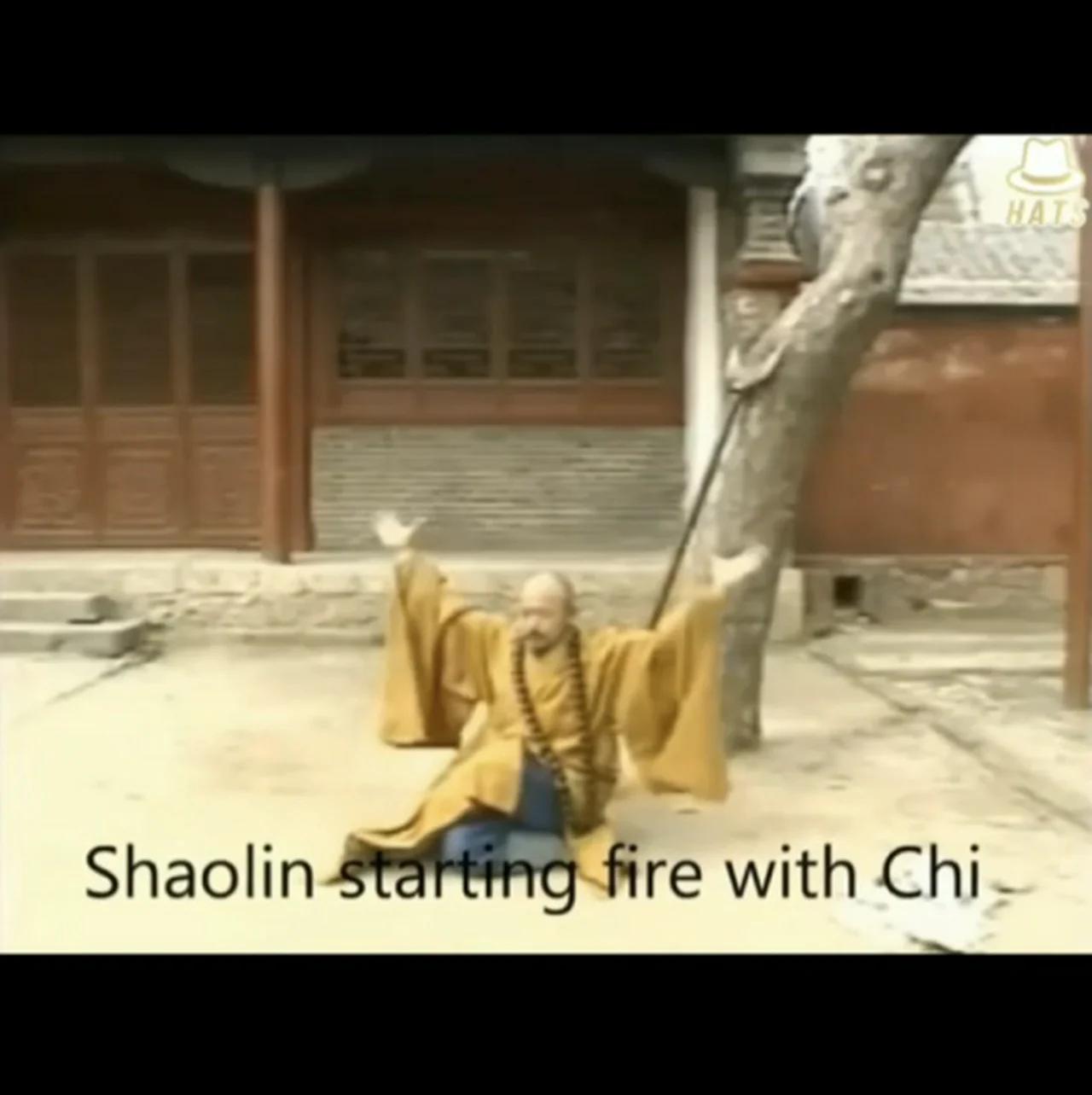 Chi Masters starting fire