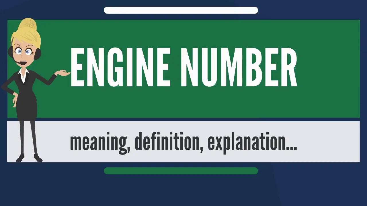 what-is-engine-number