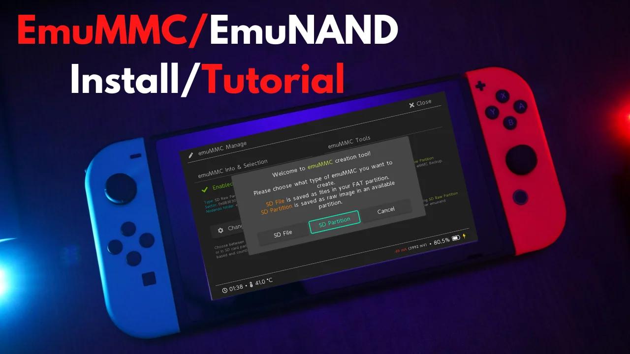 EmuNand Install Tutorial on Nintendo Switch [2021]