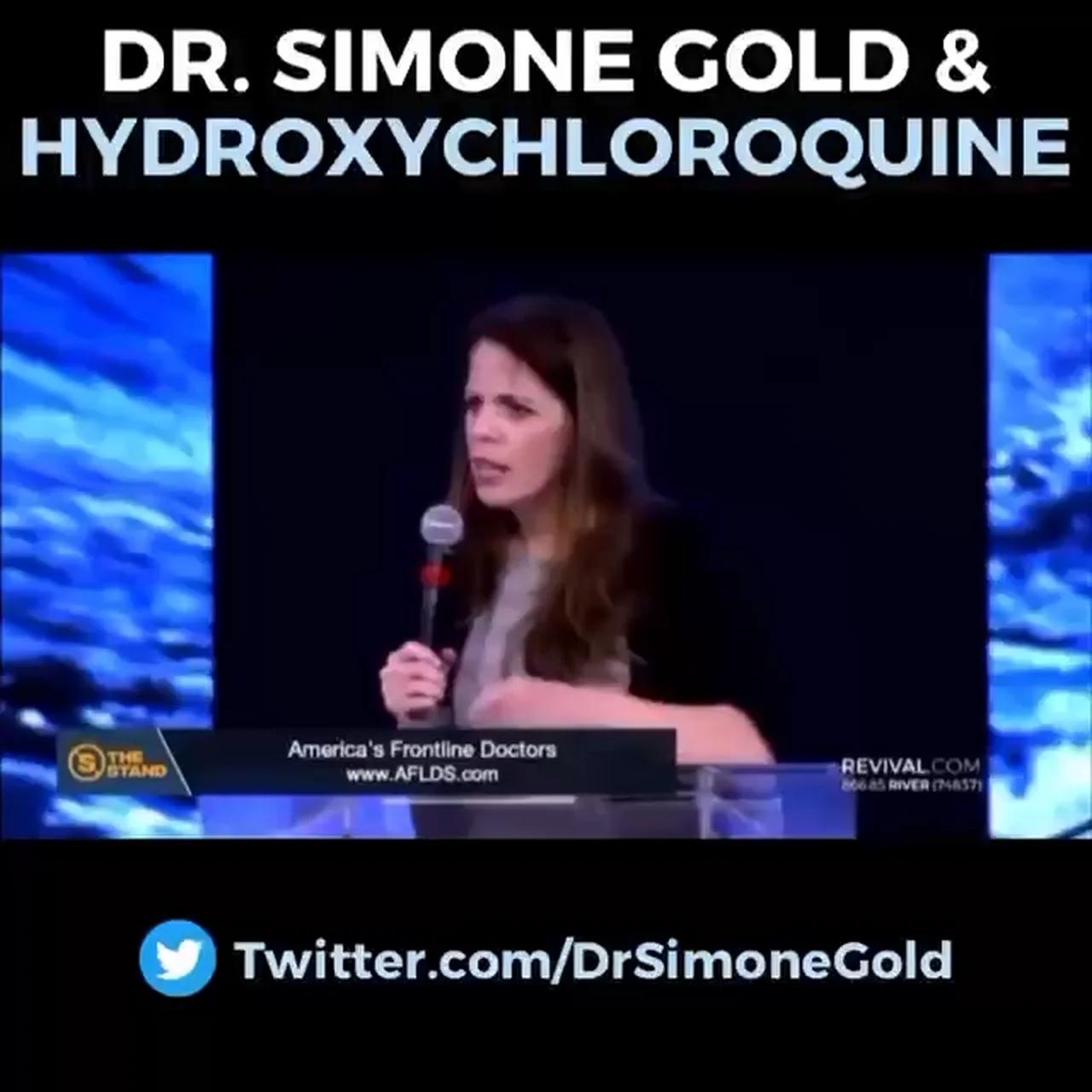 Dr Simone Gold and Hydroxychloroquine