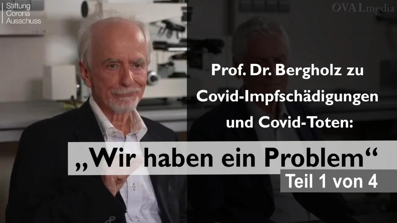 Prof. Dr. Bergholz zu CovidImpfschädigungen und toten „Wir haben ein Problem!“ Teil 1 von 4