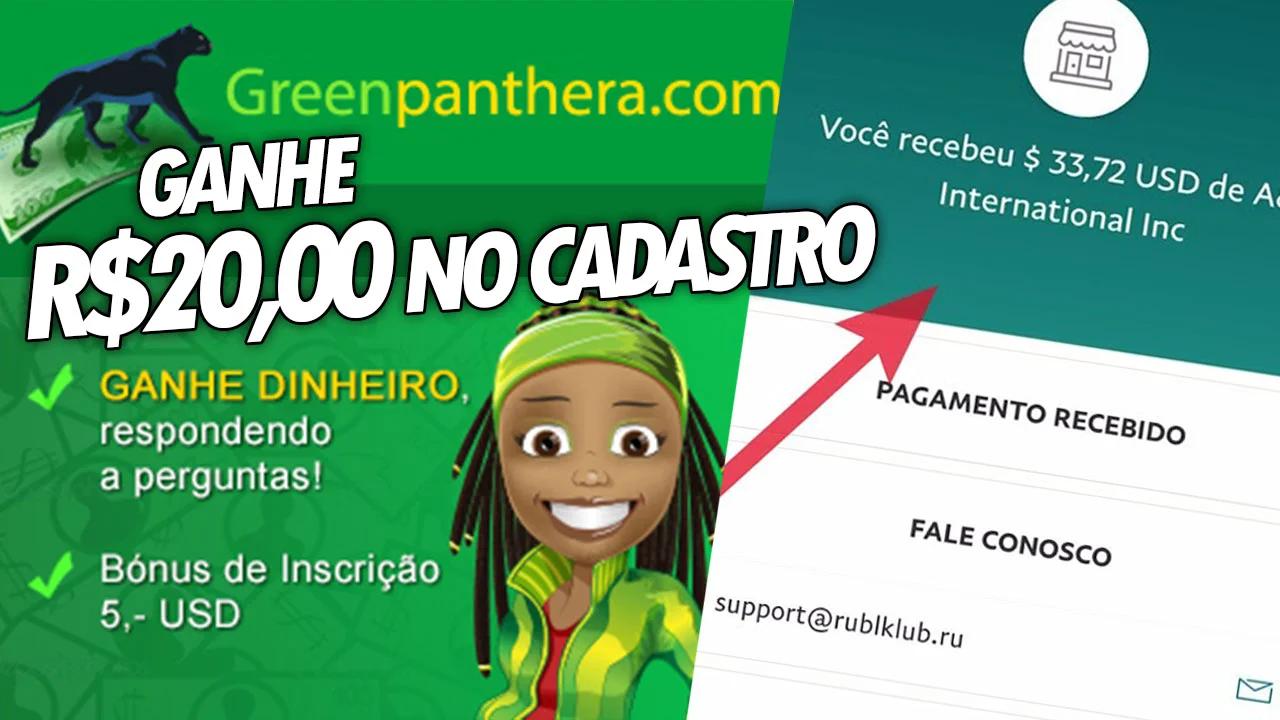 COMO FUNCIONA O GREEN PANTHERA? GANHE DINHEIRO COM ESSE SITE!
