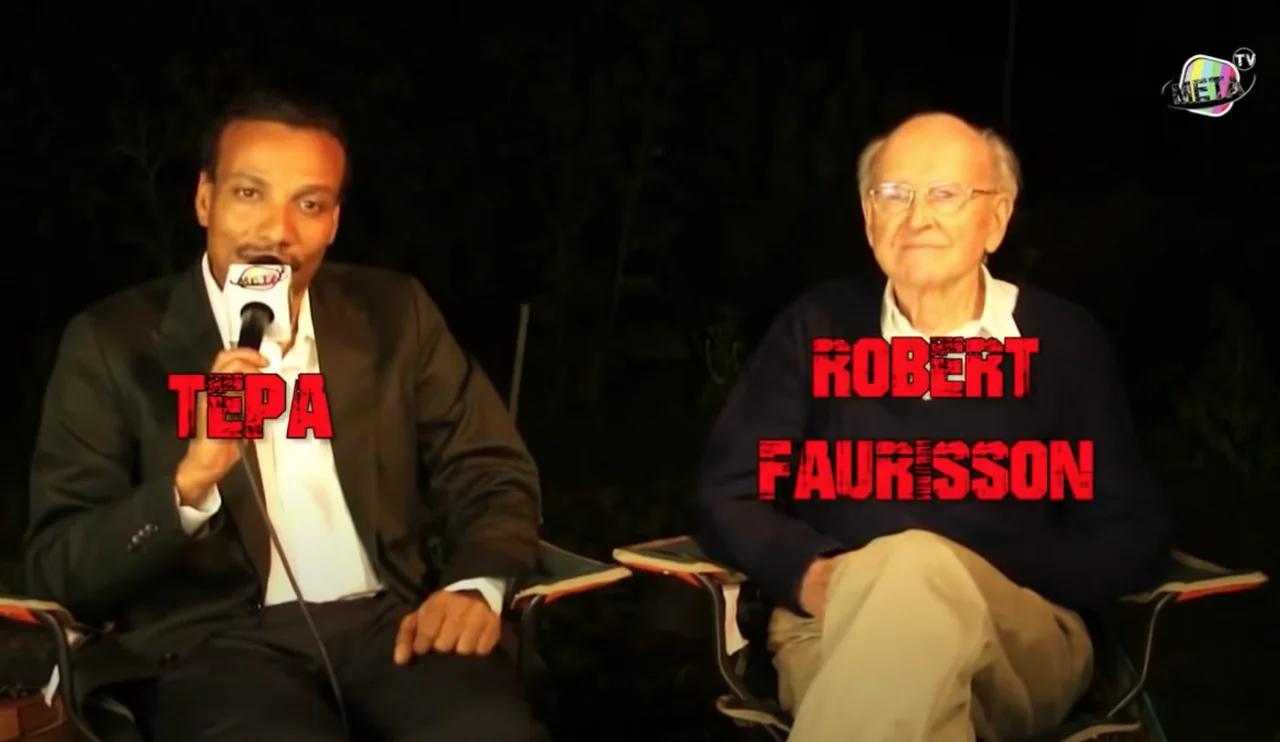 Interview De Robert Faurisson(†) Par Tepa(†) Sur Meta TV(†)