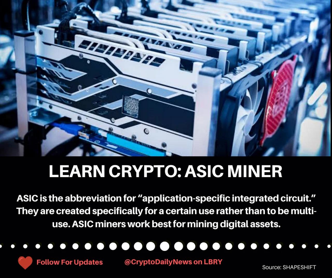 asic meaning crypto