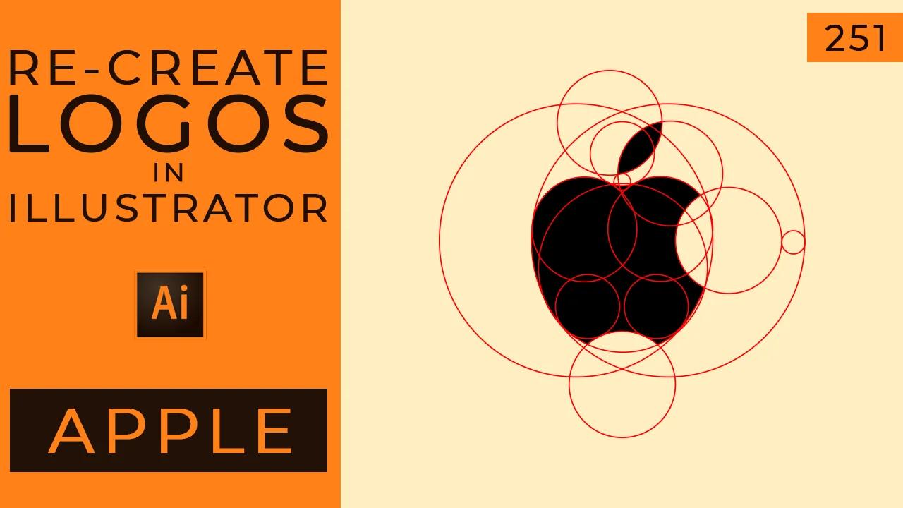 Re-create the Apple logo in Adobe Illustrator