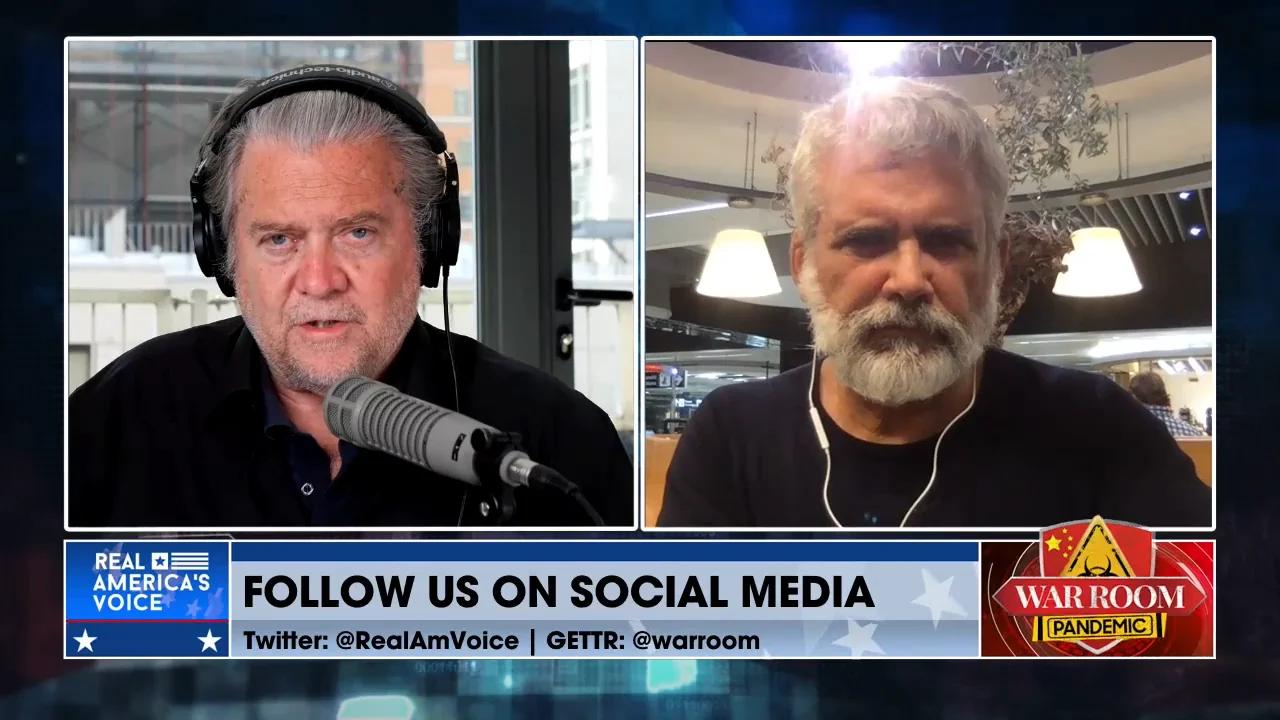 Steven Bannon talks to Dr Robert Malone about the corruption of the ...