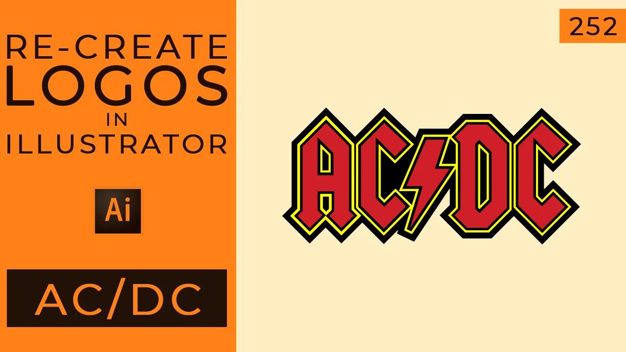 Re-create the AC/DC logo in Adobe Illustrator