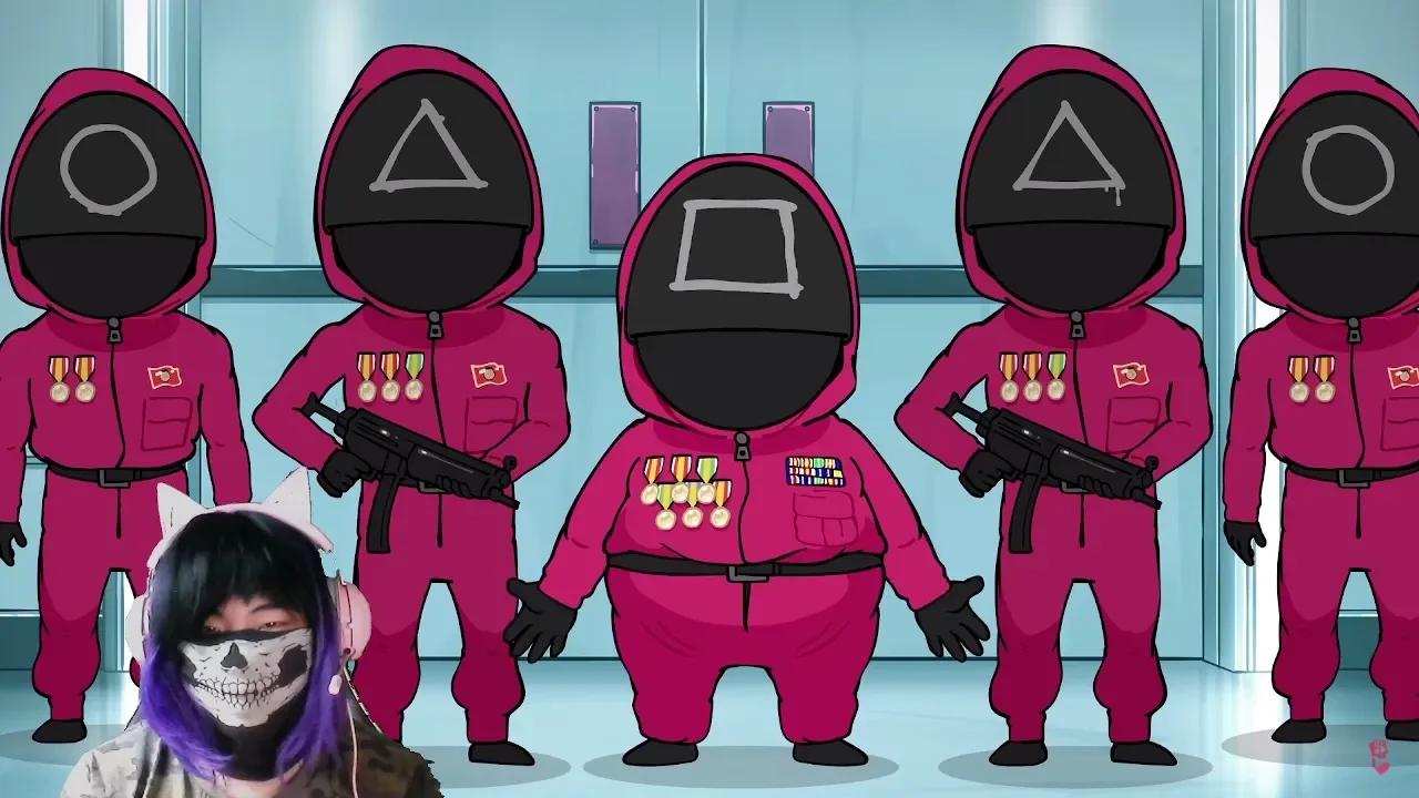 A SQUID GAME IN NORTH KOREA Reacting to Flashgitz | North Korean Squid Game