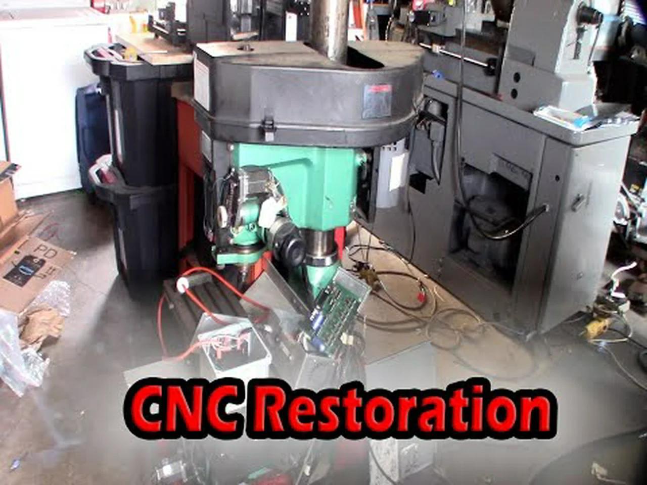 Round column mill CNC conversion restoration Part 1, Jet, Grizzly, rong ...