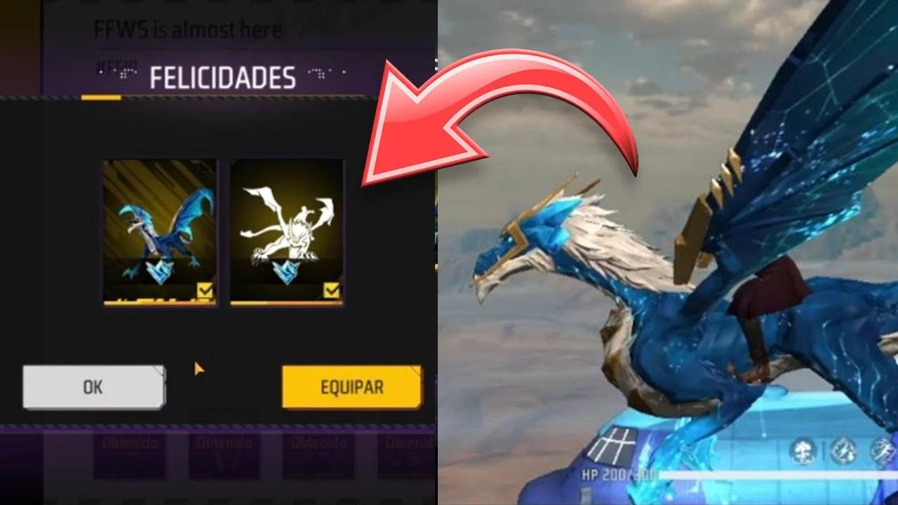Probando el Ala Delta Dragon Guardian Todo lo que debes saber! Free Fire