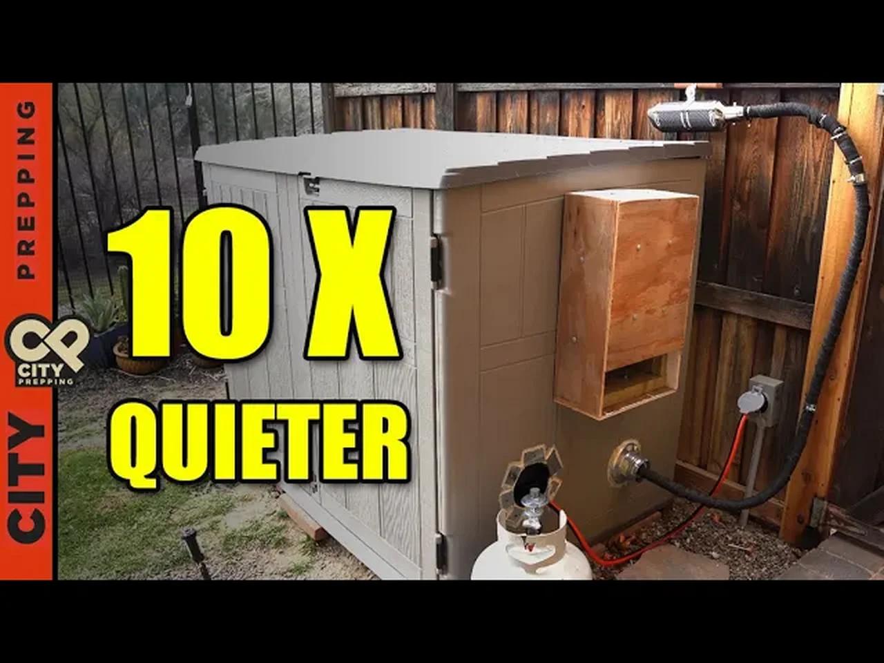 How to Build a Generator Quiet Box (DIY) | Ultimate Stealth Enclosure