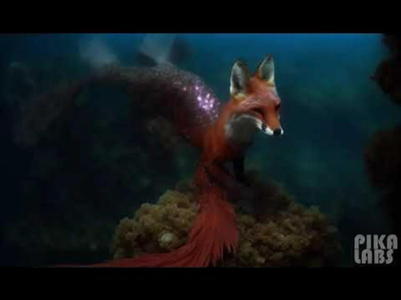 🌊 Enchanting Steampunk Fantasy: The Red-Fox Mermaid's Hyper-Realistic ...