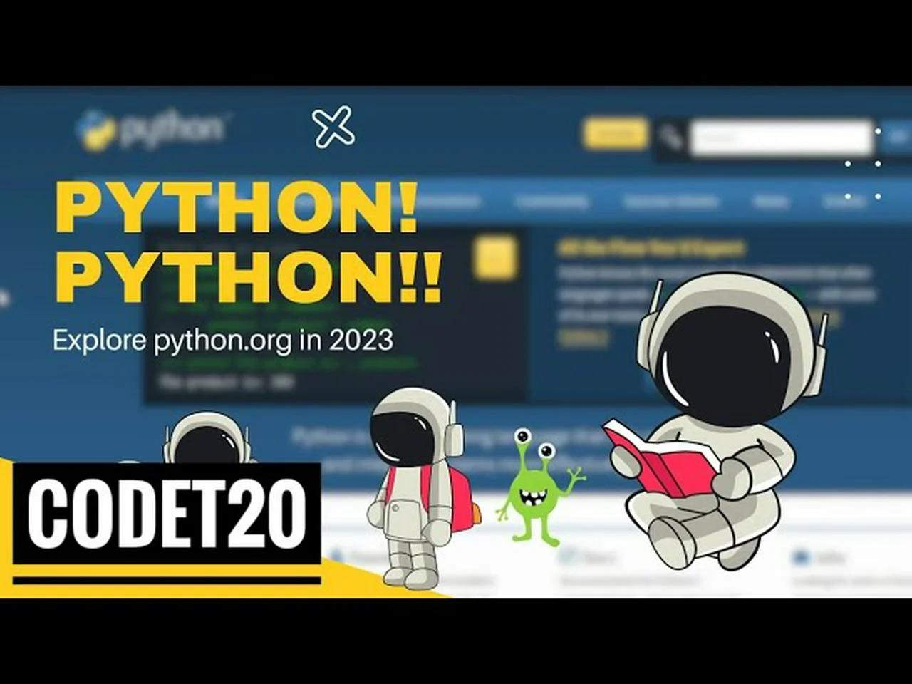 Exploring Python.org: Your Ultimate Python Resource | Python Website Tour