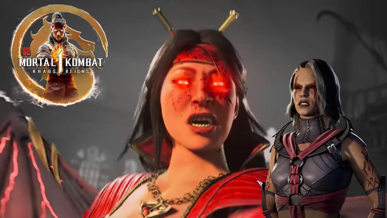 Mortal Kombat 1 Invasions Nitara Gameplay Nitara Returns & Hunts For ...