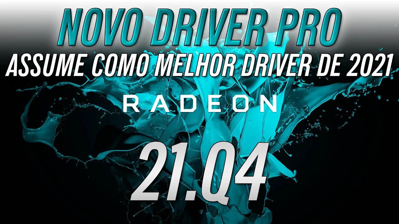 NEW DRIVER 21.Q4 Radeon Pro Enterprise - AMD Software Update