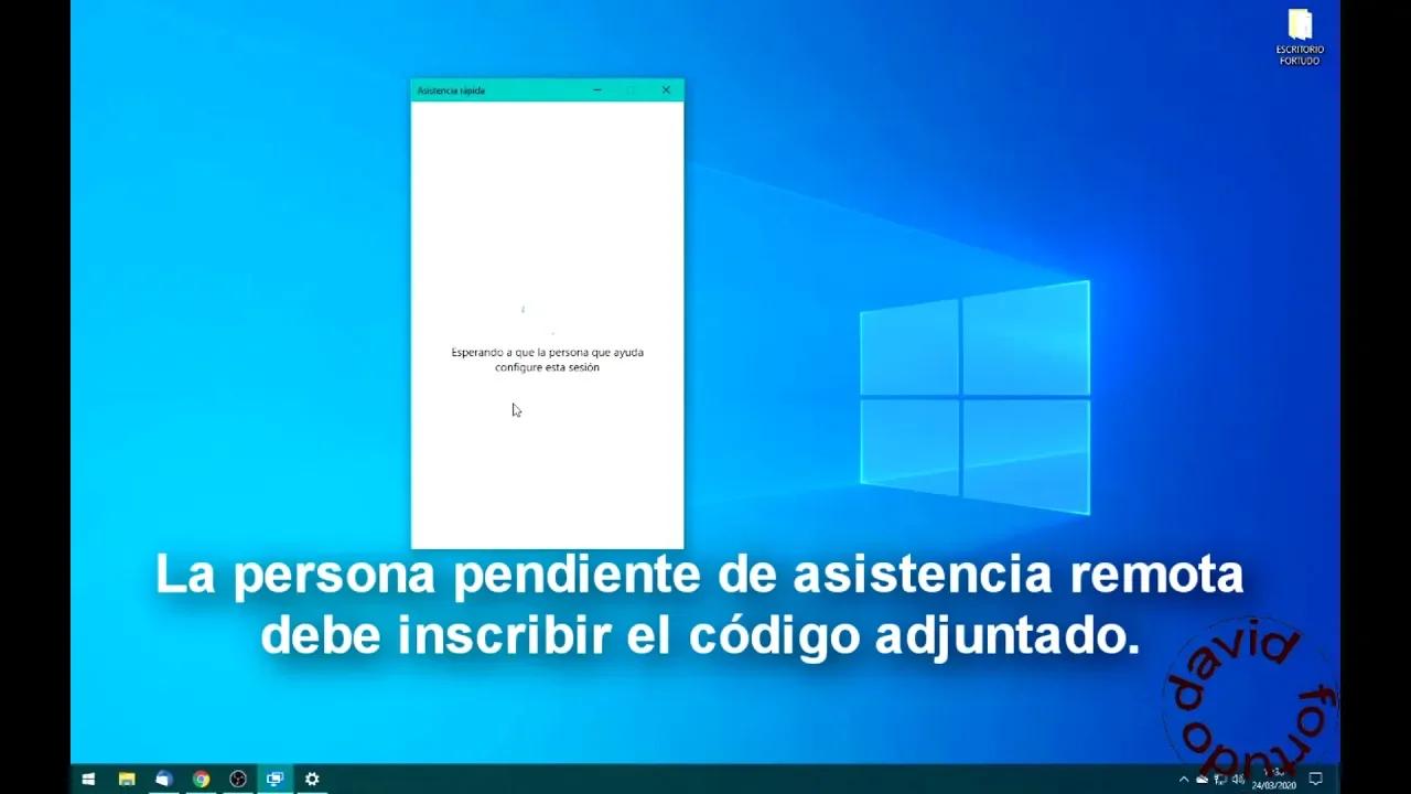 control remoto windows 10