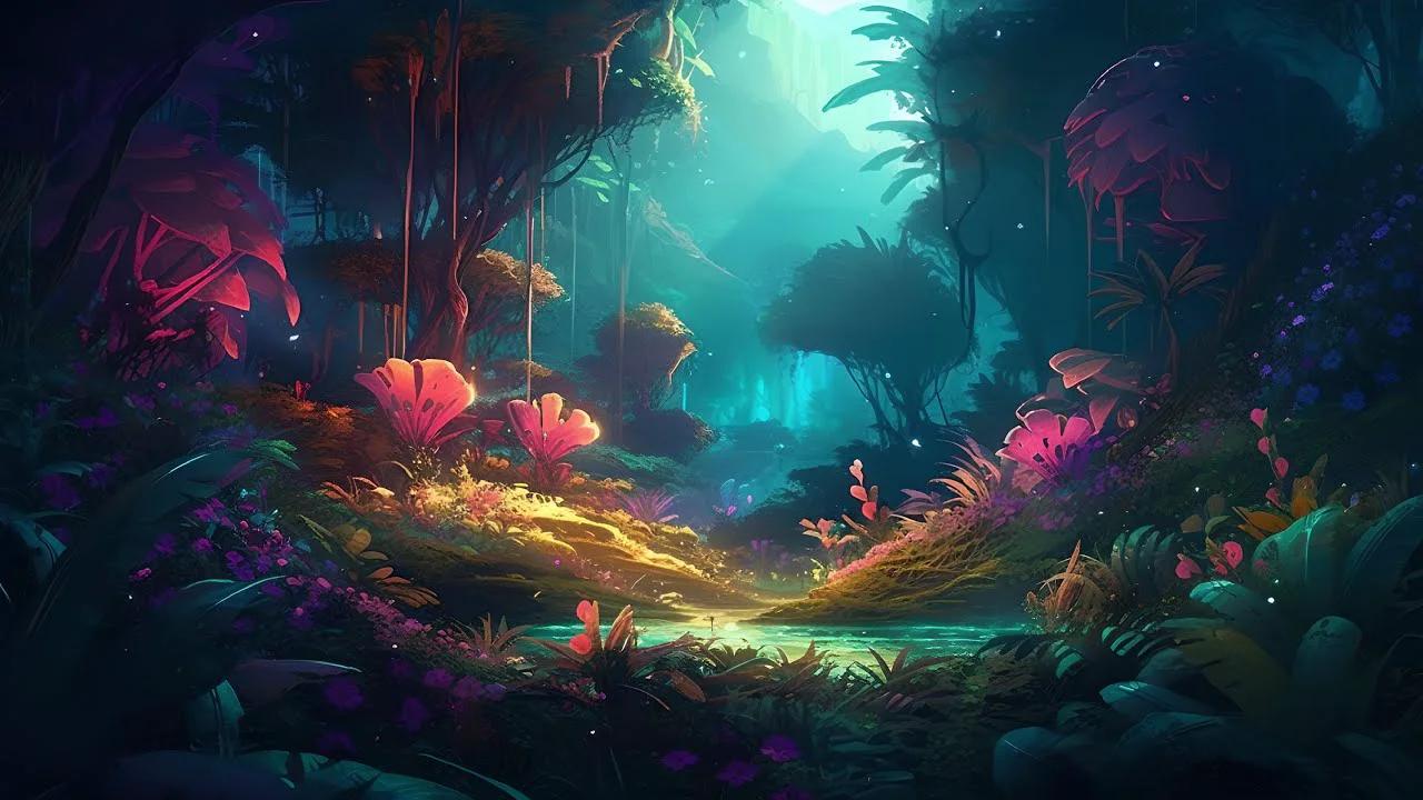 Enchanted Forest Music Lightsong Forest Magical Celtic