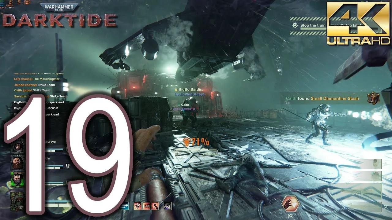 Warhammer 40K Darktide Gameplay - Part 19 - Rolling Steel