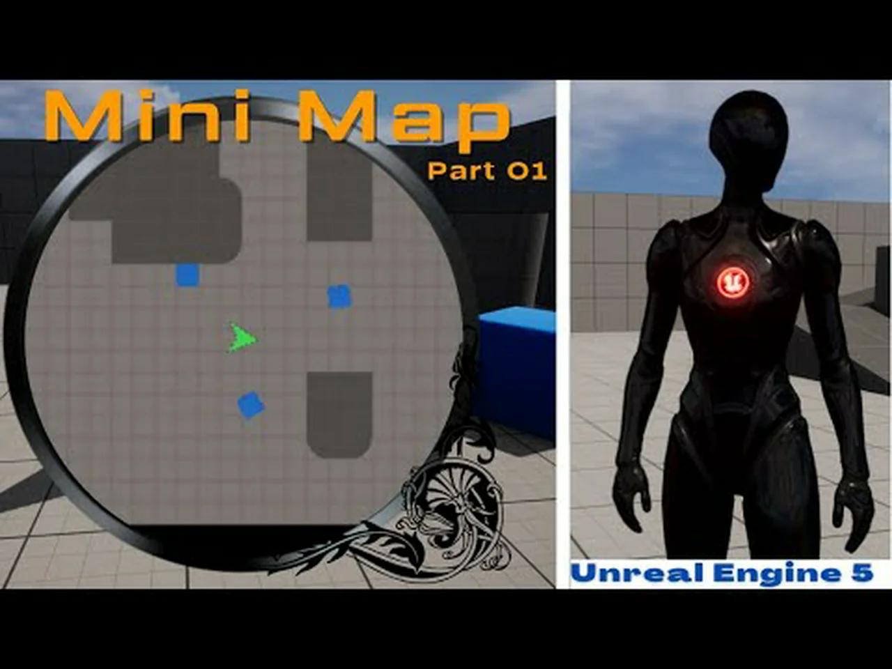 How to create a mini map. Part 1. Unreal Engine 5