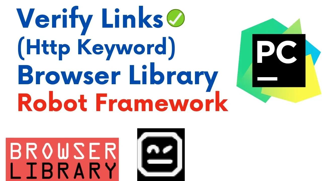 Verify Active Links in Browser Library
