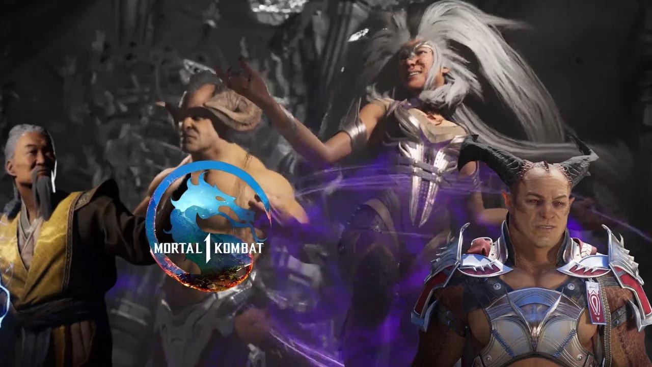 Mortal Kombat 1 Sindel General Shao Trailer Shujinko Motaro Kameo