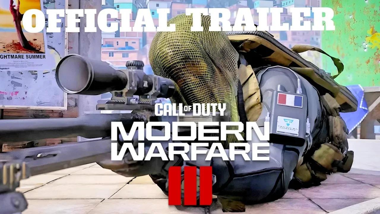 Call of Duty Modern Warfare 3 Official Multiplayer Reveal Trailer - 2023