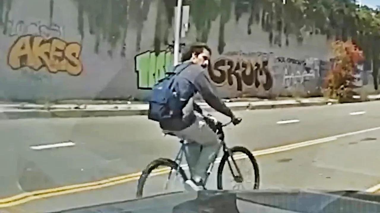 Suspect on Bicycle Leads Police on Freeway Chase After Shooting Family ...