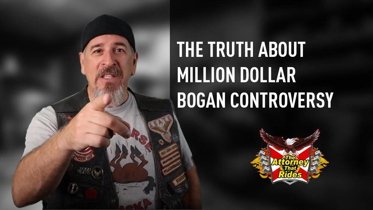 The TRUTH About Million Dollar Bogan Harley Controversy