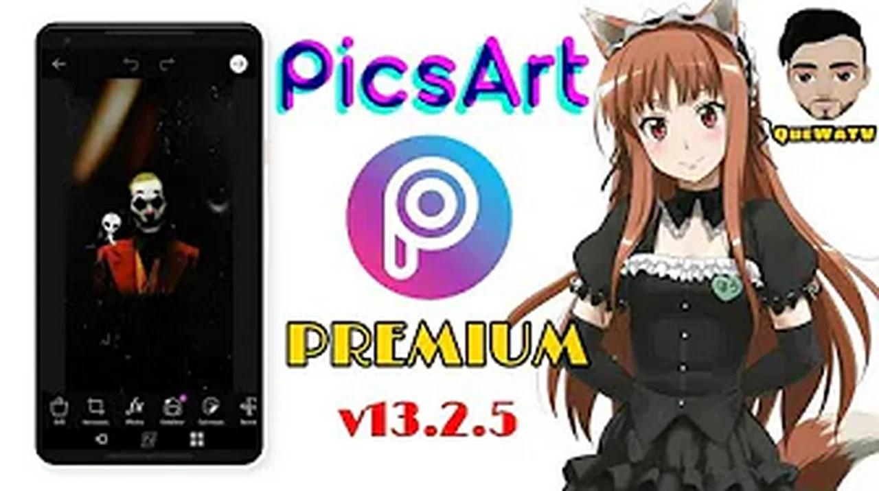 PicsArt PREMIUM última versión GOLD V13.2.5 Todo desbloqueado