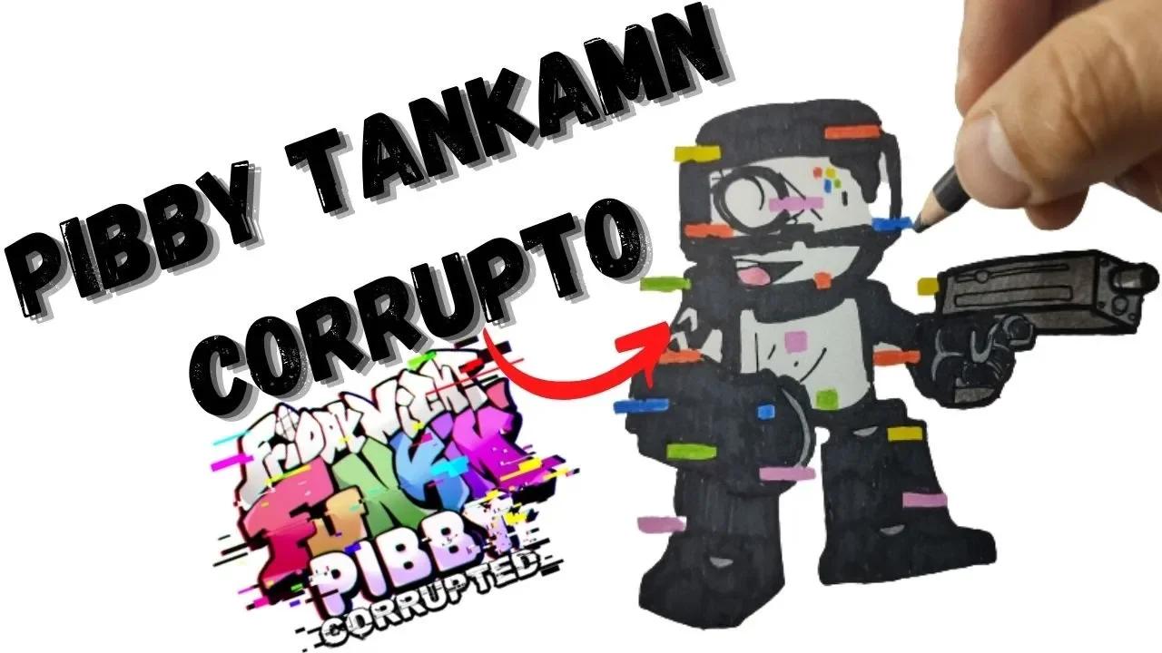 Como DIBUJAR a PIBBY TANKMAN CORRUPTO de FRIDAY NIGHT FUNKIN PIBBY ...