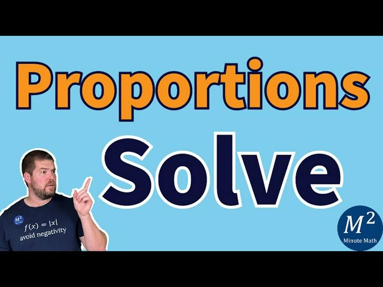 How To Solve A Proportion For X | Solve 5/3=x/6 For X #solveforx