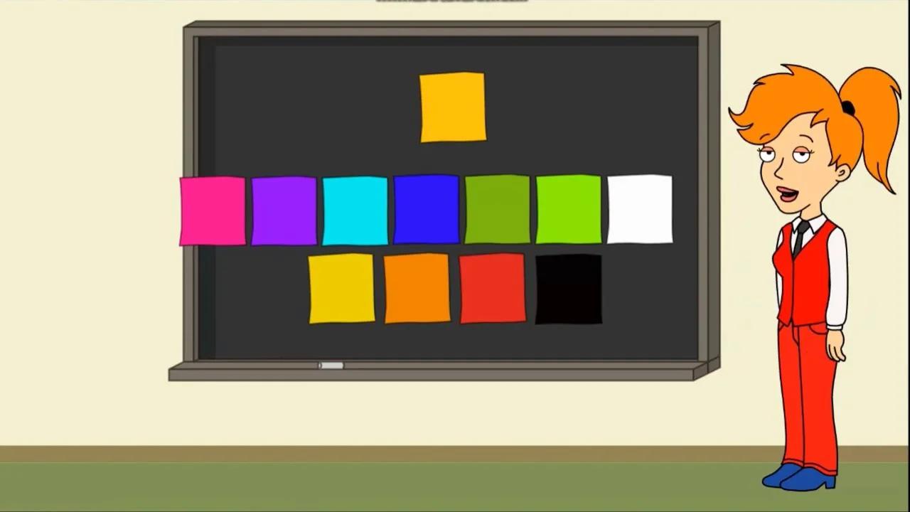 Caillou's Behavior Card Day