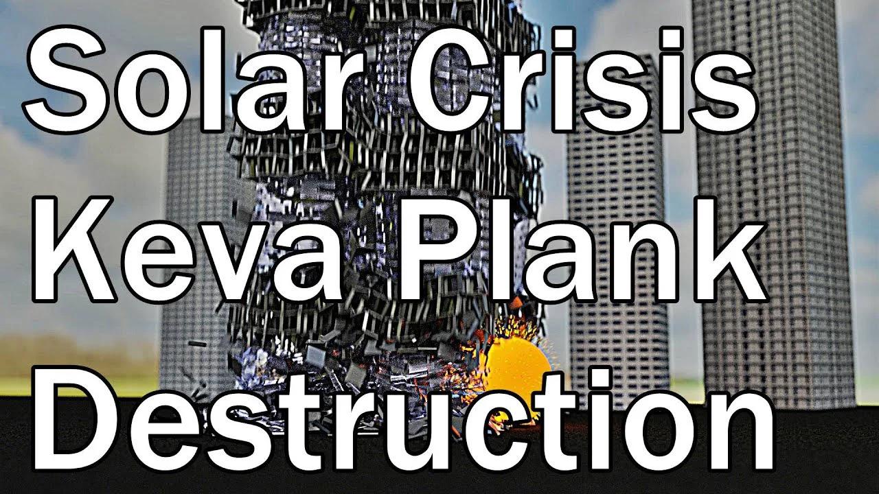 Solar Crisis Keva Plank Blender Simulation