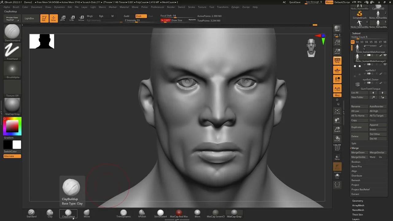 Getting Started with Sculpting - ZBrush for Beginners Tutorial
