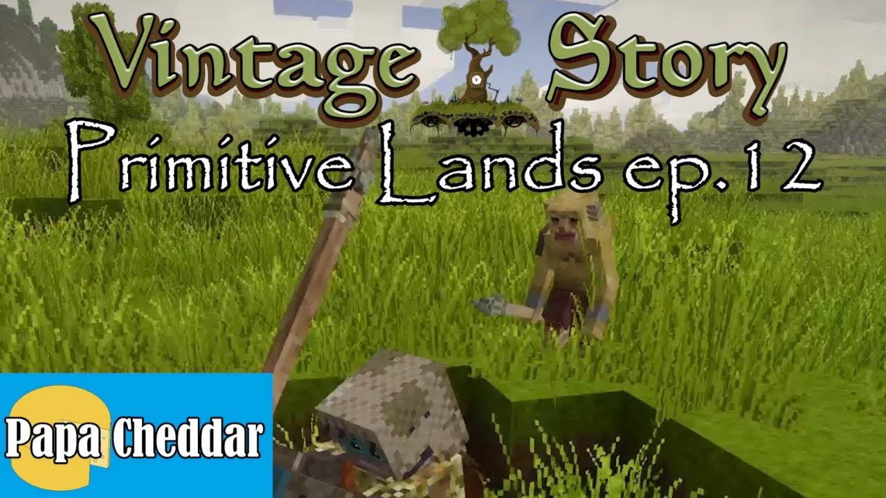 Primitive Lands EP 12 - Vintage Story (Wilderness Survival Difficulty ...