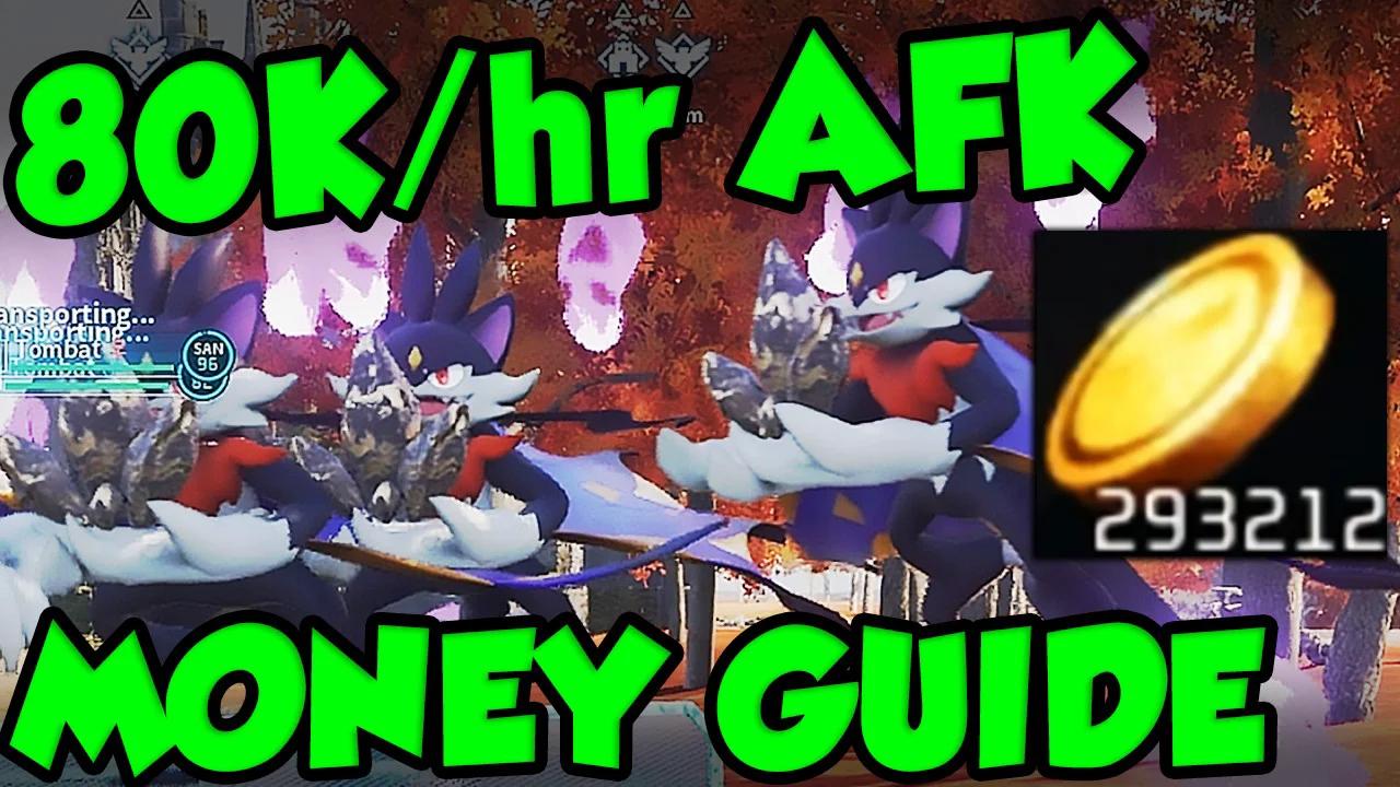 Easiest Palworld Afk Money Making Farm 80 000 Gold Coin An Hour