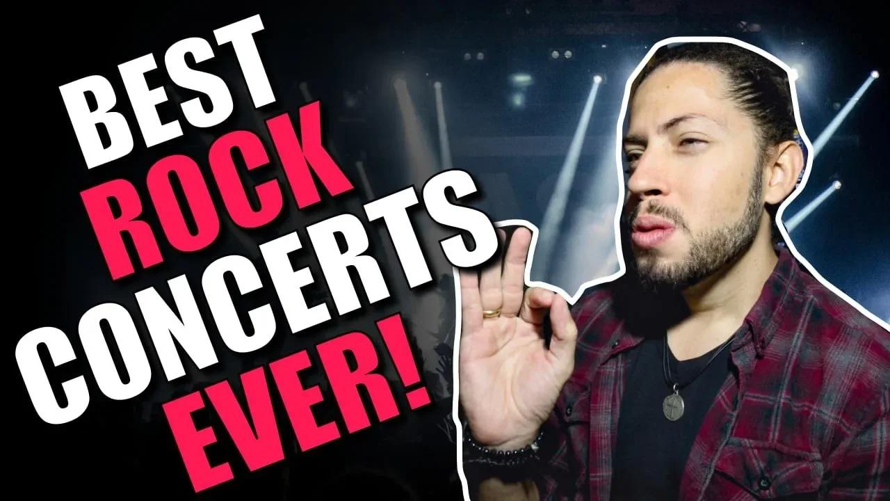 Top 5 rock concerts best rock bands to see live
